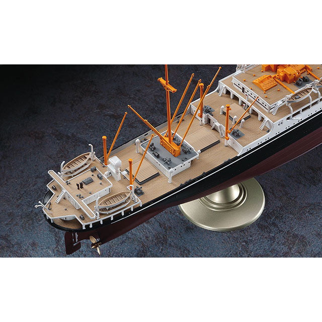 【新品即納】[PTM] (再販) 1/350 日本郵船 氷川丸(ひかわまる) プラモデル(Z28) ハセガワ(20241031)
