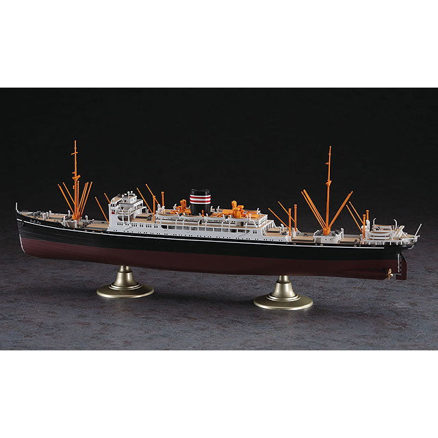 【新品即納】[PTM] (再販) 1/350 日本郵船 氷川丸(ひかわまる) プラモデル(Z28) ハセガワ(20241031)