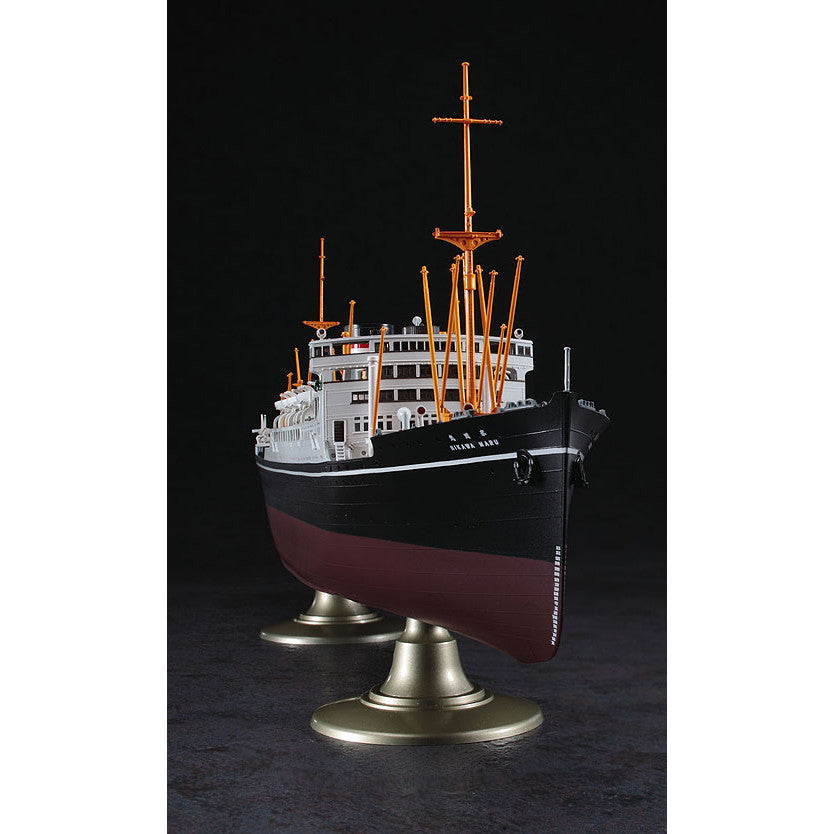 【新品即納】[PTM] (再販) 1/350 日本郵船 氷川丸(ひかわまる) プラモデル(Z28) ハセガワ(20241031)