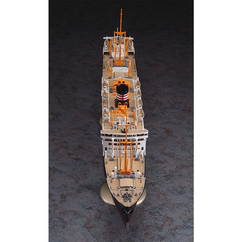 【新品即納】[PTM] (再販) 1/350 日本郵船 氷川丸(ひかわまる) プラモデル(Z28) ハセガワ(20241031)