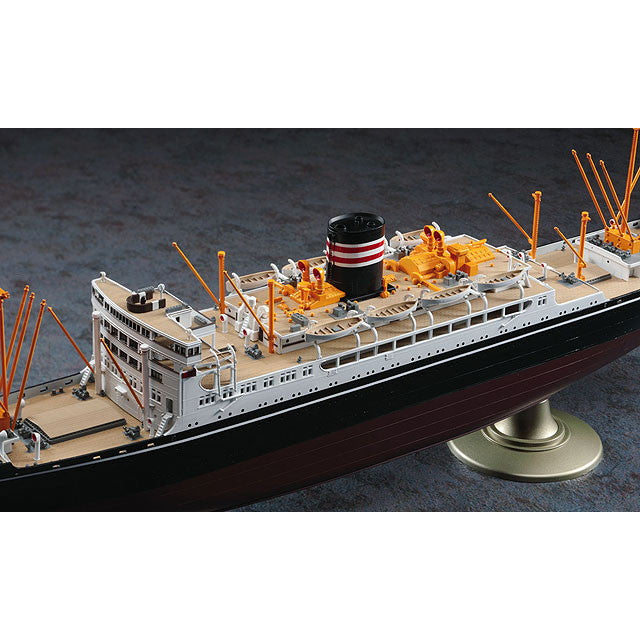 【新品即納】[PTM] (再販) 1/350 日本郵船 氷川丸(ひかわまる) プラモデル(Z28) ハセガワ(20241031)
