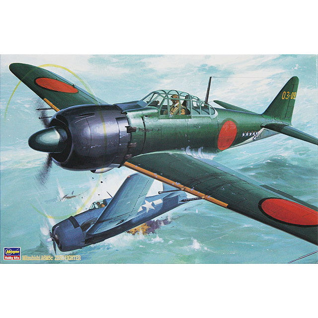 【新品即納】[PTM] (再販) 1/32 三菱 A6M5c 零式艦上戦闘機52型丙 プラモデル(ST4) ハセガワ(20241031)