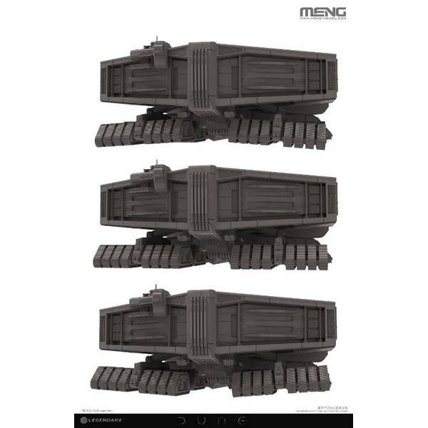 【新品即納】[PTM] 『デューン』 スパイス ハーベスター DUNE/デューン 砂の惑星 プラモデル(MSS020) MENG Model(モンモデル) (20241031)