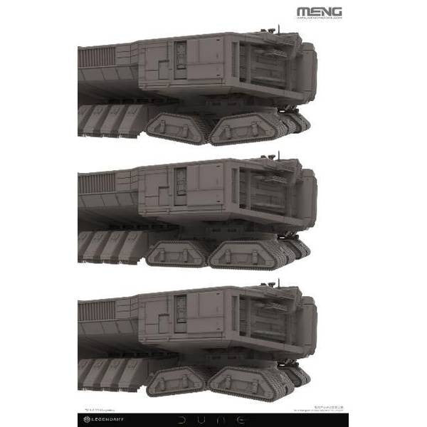 【新品即納】[PTM] 『デューン』 スパイス ハーベスター DUNE/デューン 砂の惑星 プラモデル(MSS020) MENG Model(モンモデル) (20241031)