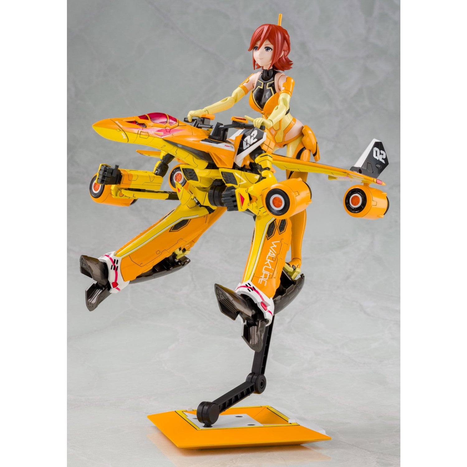 【新品即納】[PTM] V.F.G. MC-16 VF-31J ジークフリード カナメ・バッカニア マクロスΔ(デルタ) プラモデル(065273) アオシマ(20241222)