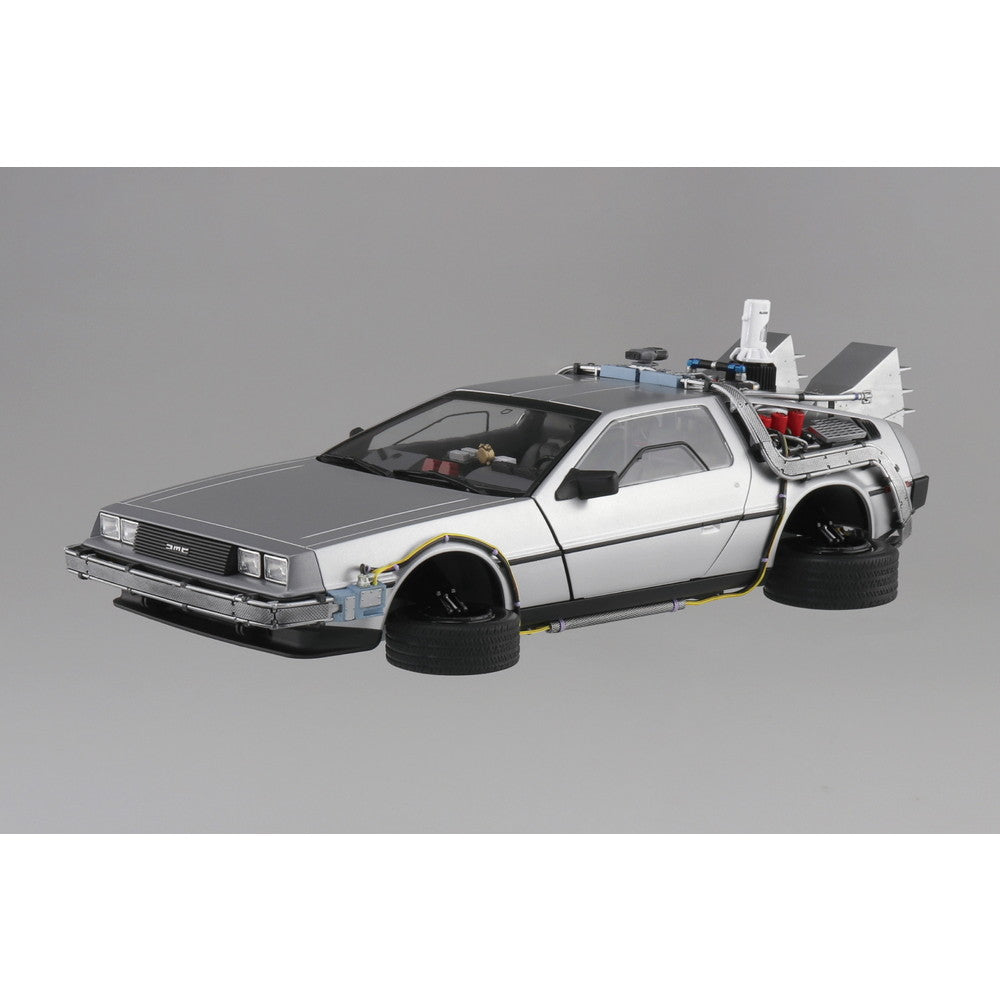 【新品即納】[PTM] ムービーメカ No.BT-02 1/24 バック・トゥ・ザ・フューチャー PartII タイムマシン プラモデル(064375) アオシマ(20241218)