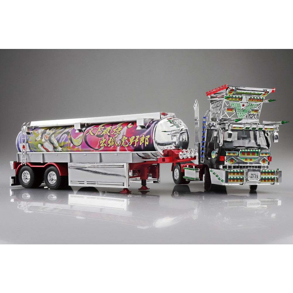 【新品即納】[PTM] ザ・デコトラ No.6 1/32 鬼雷砲 プラモデル(069509) アオシマ(20241213)