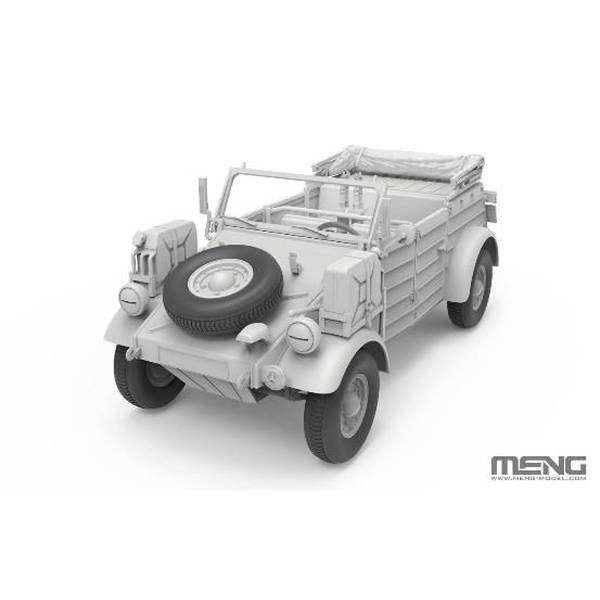 【新品即納】[PTM] 1/35 ドイツ Pkw.K1 キューベルワーゲン82型(北アフリカ仕様) プラモデル(MVS015) MENG Model(モンモデル) (20241031)