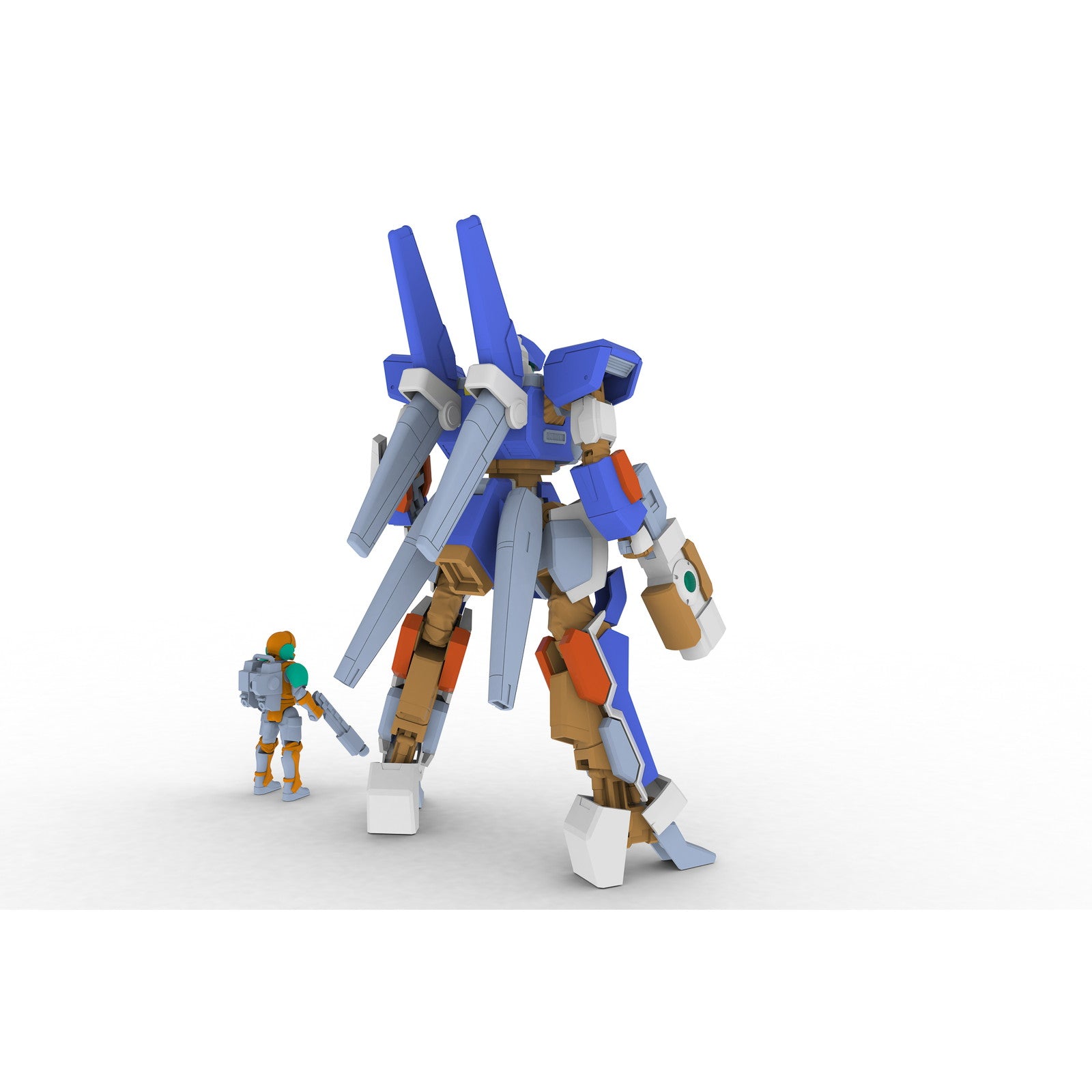 【予約安心出荷】[PTM] (再販) 5inch Mechanism 1/35 TYPE02 天雷(TENRAI) ウルフファング 空牙2001 プラモデル(PP217) ピーエムオフィスエー(2026年3月)