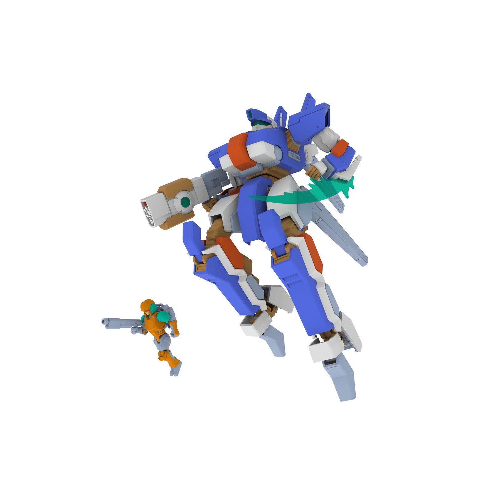 【予約安心出荷】[PTM] (再販) 5inch Mechanism 1/35 TYPE02 天雷(TENRAI) ウルフファング 空牙2001 プラモデル(PP217) ピーエムオフィスエー(2026年3月)