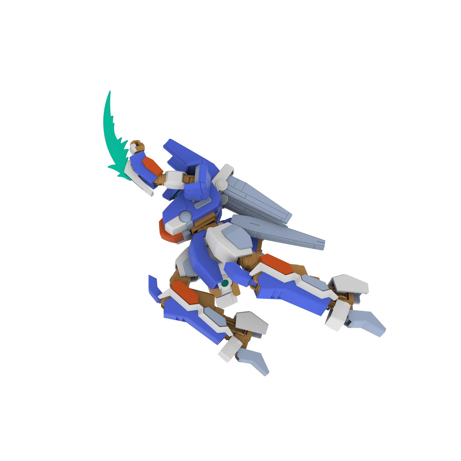 【中古即納】[PTM] (再販) 5inch Mechanism 1/35 TYPE02 天雷(TENRAI) ウルフファング 空牙2001 プラモデル(PP217) ピーエムオフィスエー(2026年3月)