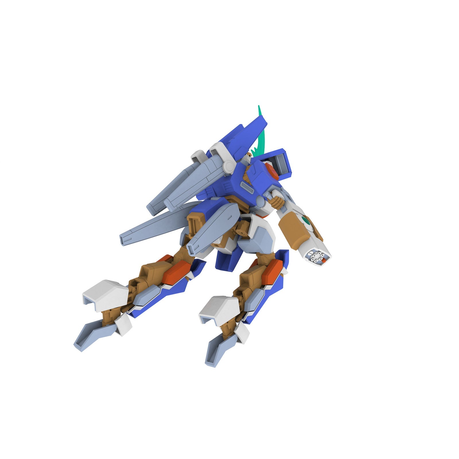 【予約安心出荷】[PTM] (再販) 5inch Mechanism 1/35 TYPE02 天雷(TENRAI) ウルフファング 空牙2001 プラモデル(PP217) ピーエムオフィスエー(2026年3月)