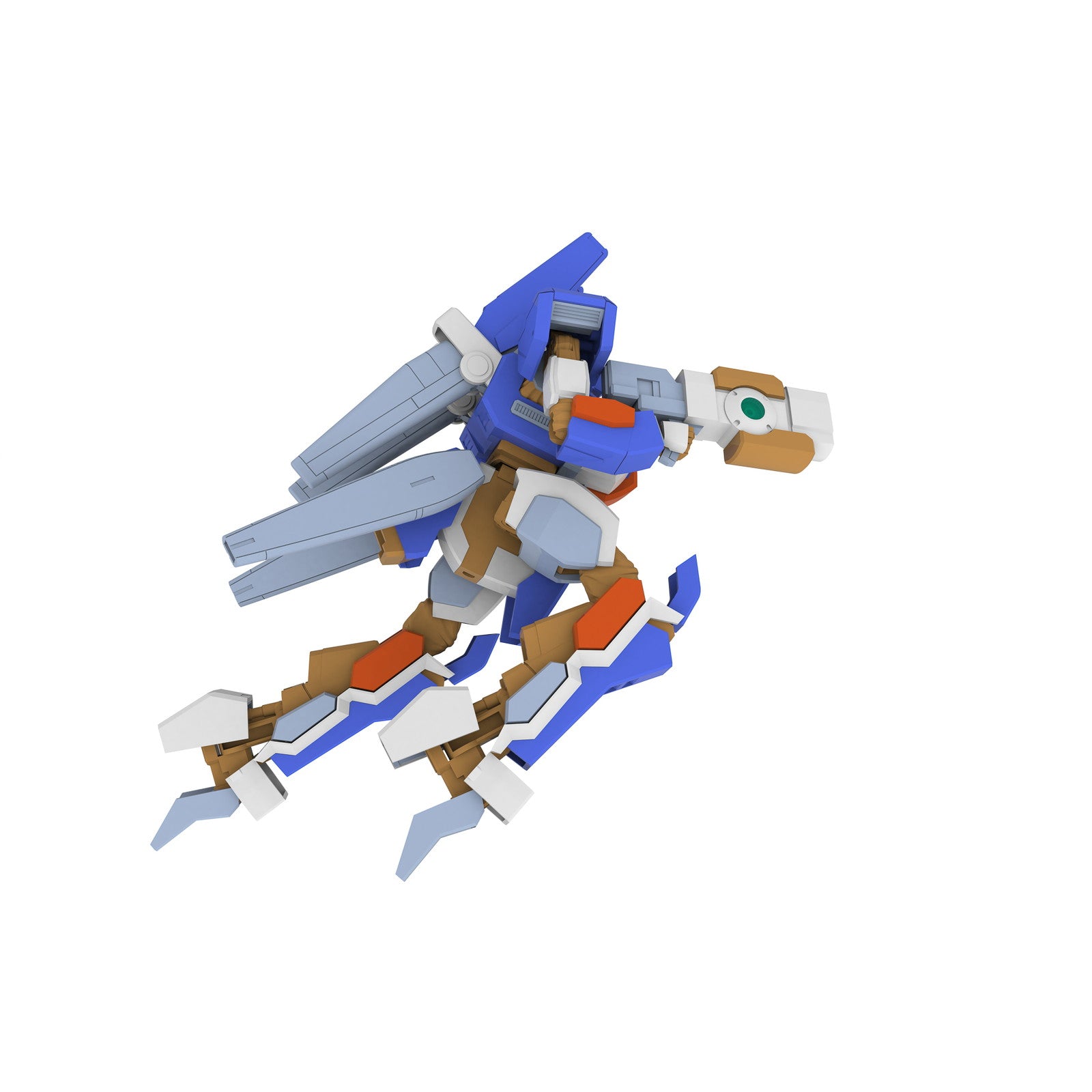 【中古即納】[PTM] (再販) 5inch Mechanism 1/35 TYPE02 天雷(TENRAI) ウルフファング 空牙2001 プラモデル(PP217) ピーエムオフィスエー(2026年3月)
