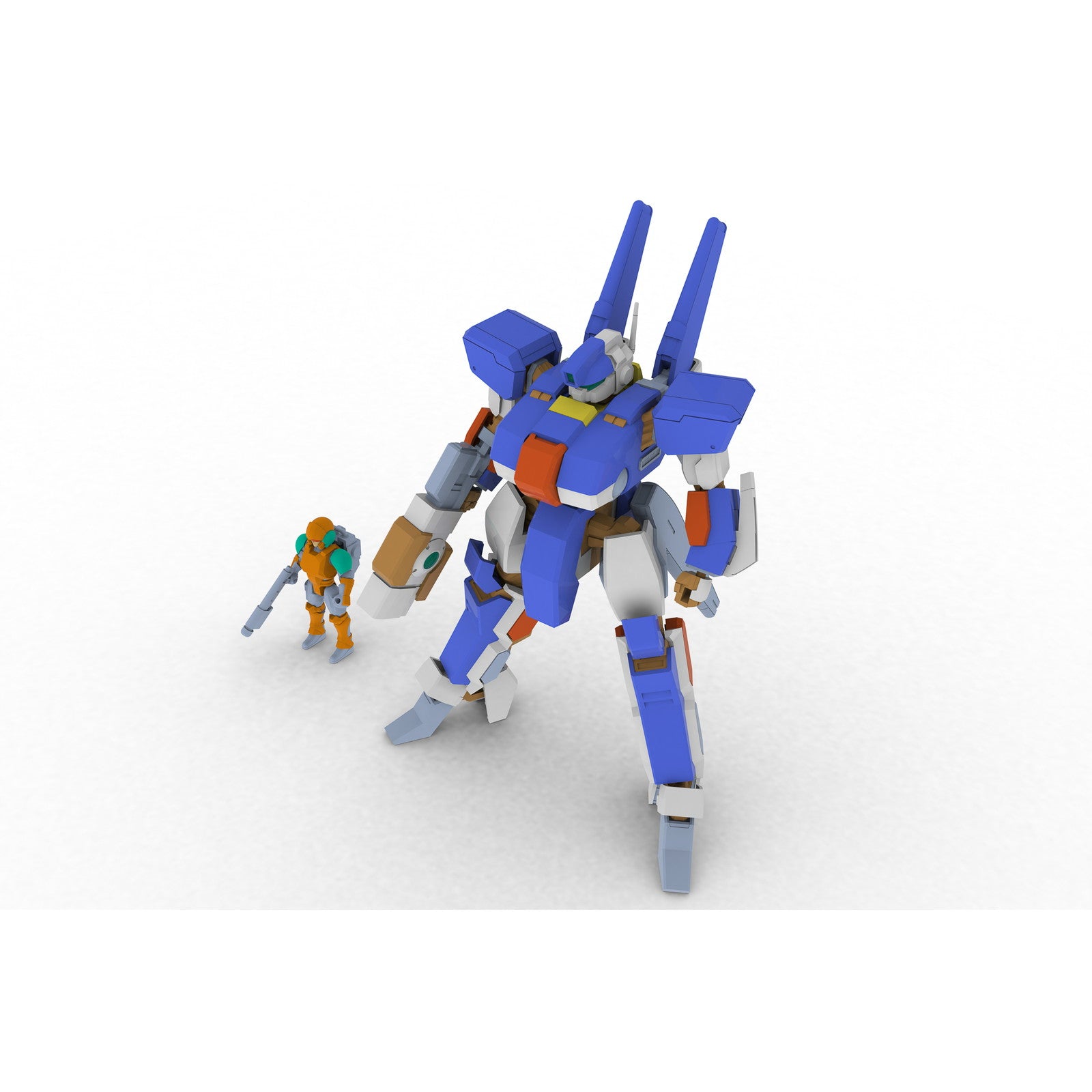 【中古即納】[PTM] (再販) 5inch Mechanism 1/35 TYPE02 天雷(TENRAI) ウルフファング 空牙2001 プラモデル(PP217) ピーエムオフィスエー(2026年3月)