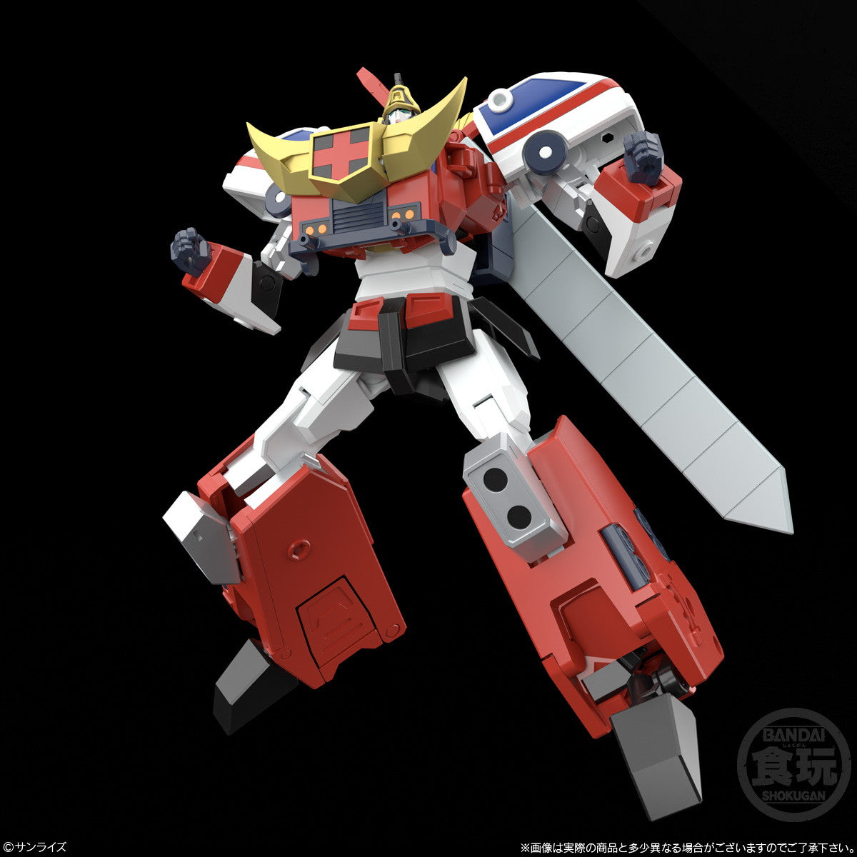 【中古即納】[PTM] (食玩)SMP[SHOKUGAN MODELING PROJECT] デュークファイヤー 勇者警察ジェイデッカー プラモデル バンダイ(20241223)