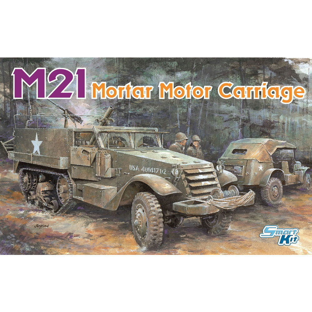 【新品即納】[PTM] (再販) 1/35 WW.II アメリカ軍 M21 自走迫撃砲 プラモデル(DR6362) DRAGON(ドラゴン) (20240930)