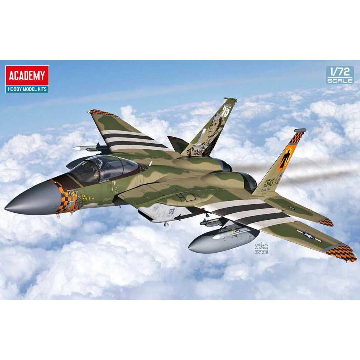 【新品即納】[PTM] (再販) 1/72 F-15C イーグル メダル・オブ・オナー 75周年記念塗装 プラモデル(12582) ACADEMY(アカデミー) (20241031)