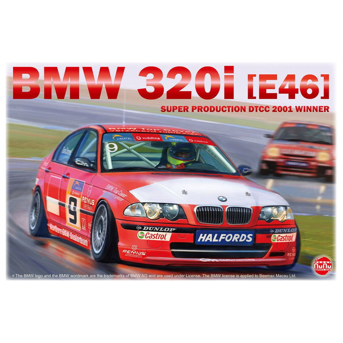 【新品即納】[PTM] (再販) 1/24レーシングシリーズ BMW 320i E46 DTCC ツーリングカーレース 2001 ウィナー マスキングシート付き プラモデル(PN24007MSK) プラッツ/NuNu(20240410)