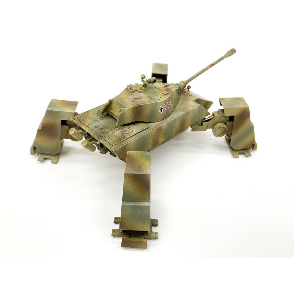 【新品即納】[PTM] 1/72 ドイツ軍 ビエラフースラー型牙砲塔G型12.8cm砲 タイフーン作戦1942年1月 プラモデル(47062) ロケットモデルズ(20241031)