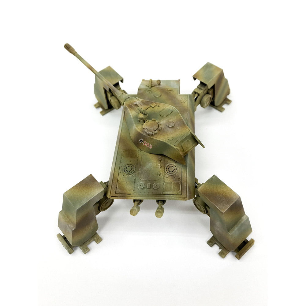 【新品即納】[PTM] 1/72 ドイツ軍 ビエラフースラー型牙砲塔G型12.8cm砲 タイフーン作戦1942年1月 プラモデル(47062) ロケットモデルズ(20241031)