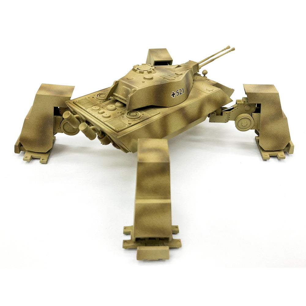 【新品即納】[PTM] 1/72 ドイツ軍 ビエラフースラー型牙砲塔55mm2連機関砲 1942年12月スエズ運河制圧戦 プラモデル(47064) ロケットモデルズ(20241031)