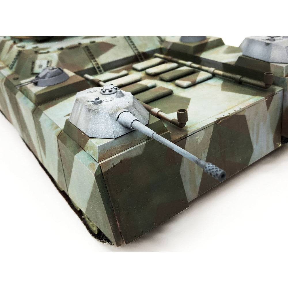 【新品即納】[PTM] 1/72 ドイツ軍 陸上巡洋艦 P.1000ラーテ シャルンホスト砲塔 1944年改装 プラモデル(47066) ロケットモデルズ(20241031)
