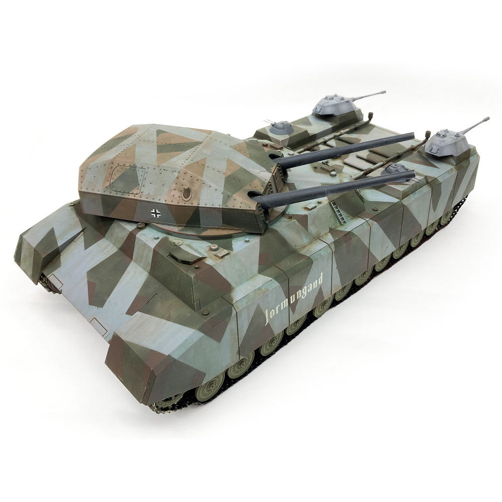 【新品即納】[PTM] 1/72 ドイツ軍 陸上巡洋艦 P.1000ラーテ シャルンホスト砲塔 1944年改装 プラモデル(47066) ロケットモデルズ(20241031)