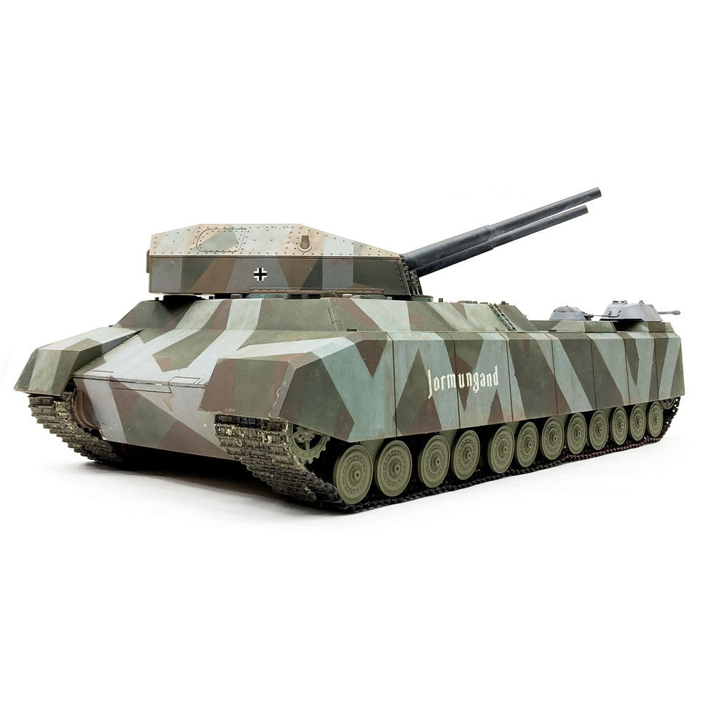 【新品即納】[PTM] 1/72 ドイツ軍 陸上巡洋艦 P.1000ラーテ シャルンホスト砲塔 1944年改装 プラモデル(47066) ロケットモデルズ(20241031)