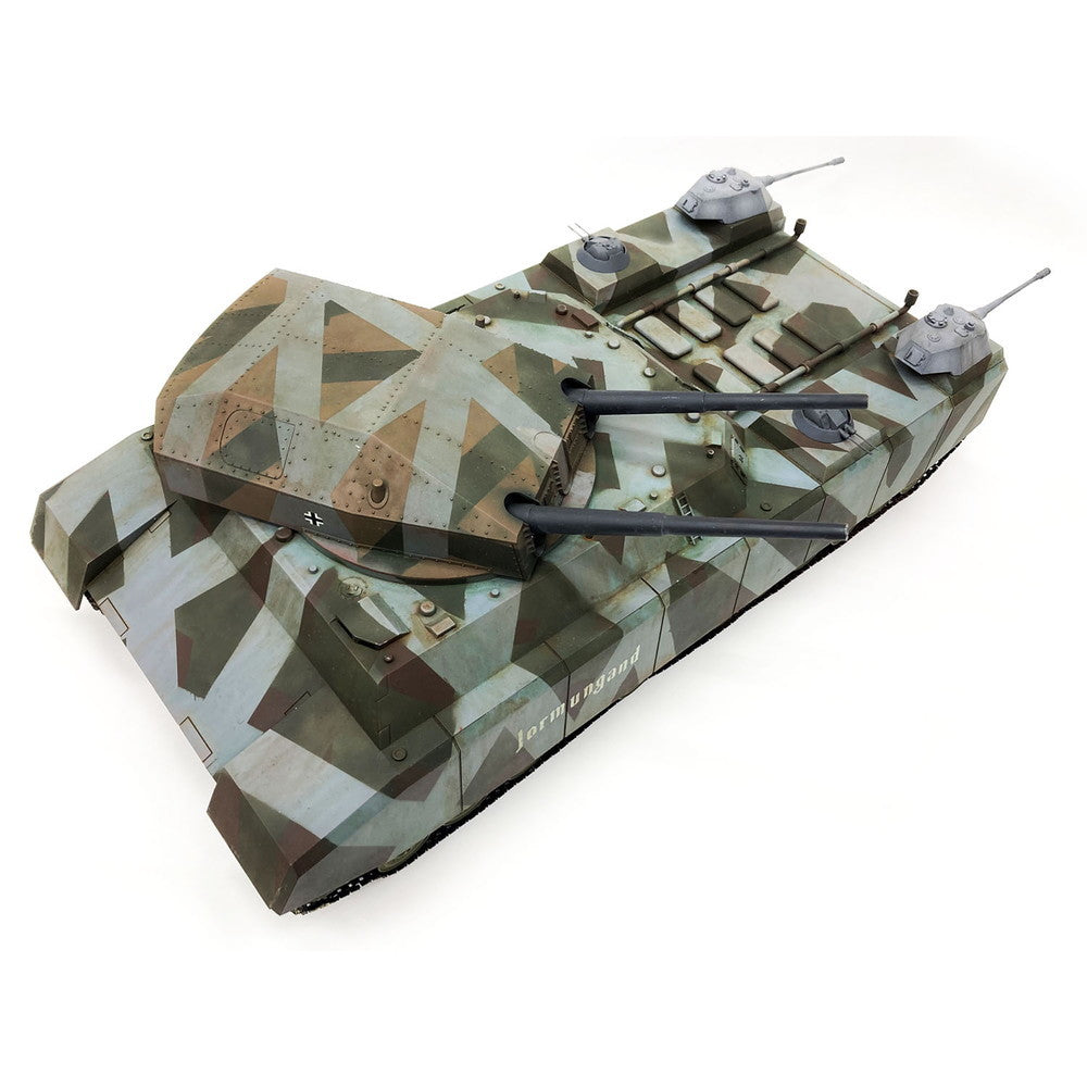 【新品即納】[PTM] 1/72 ドイツ軍 陸上巡洋艦 P.1000ラーテ シャルンホスト砲塔 1944年改装 プラモデル(47066) ロケットモデルズ(20241031)