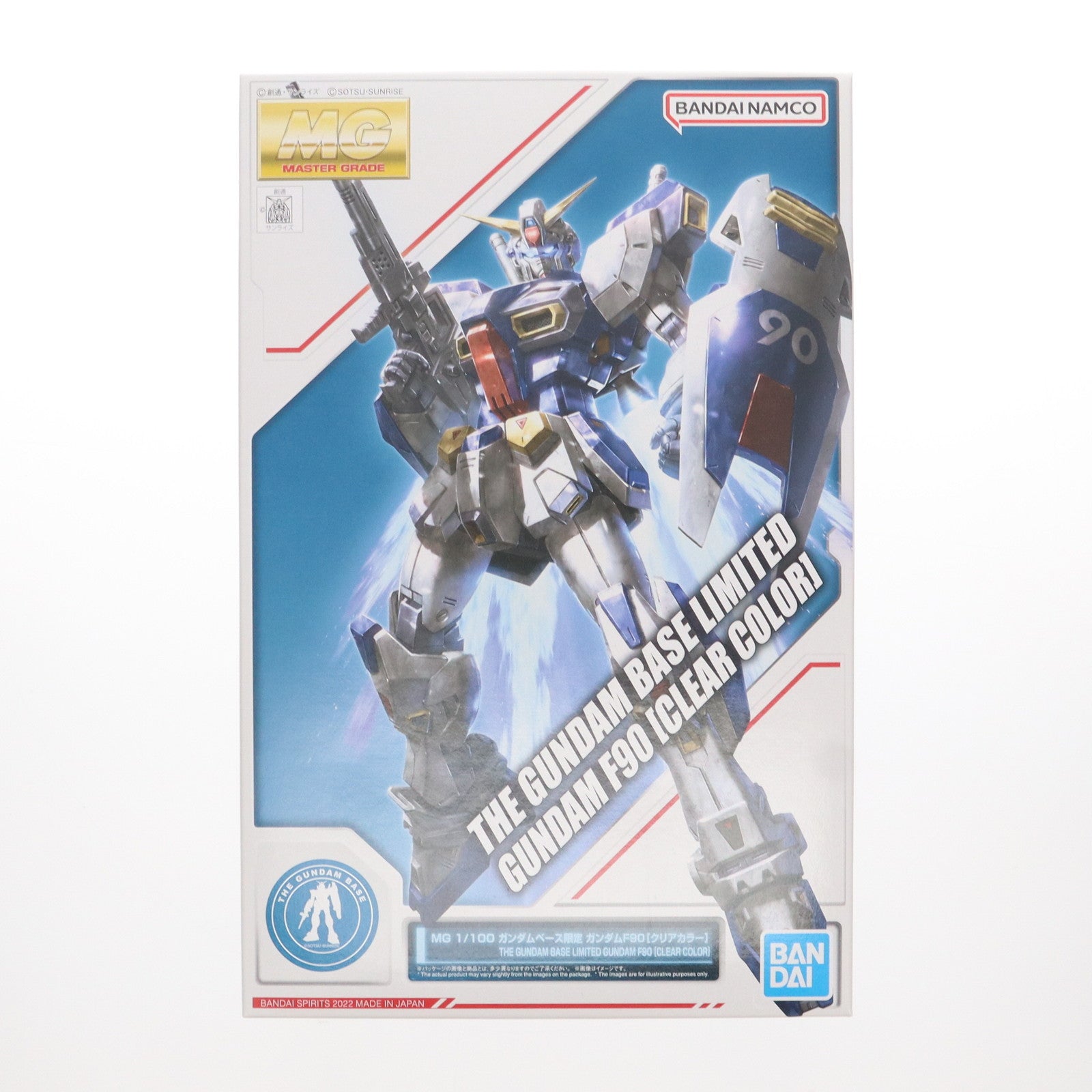 【中古即納】[PTM] ガンダムベース限定 MG 1/100 F90 ガンダムF90(クリアカラー) 機動戦士ガンダムF90 プラモデル(5063437) バンダイスピリッツ(20220611)