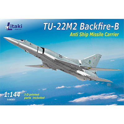 【新品即納】[PTM] 1/144 露・ツポレフTu-22M2バックファイアB可変翼ミサイル爆撃機 プラモデル(UL14001) Litaki MODEL KIT(リタキモデルキット) (20241031)