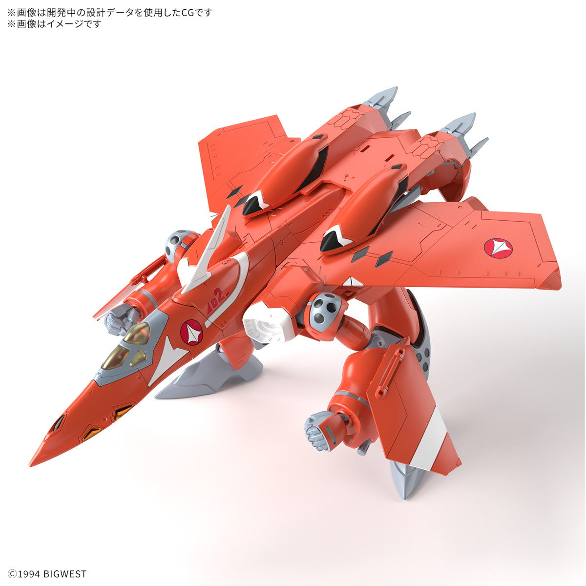【中古即納】[PTM] HG 1/100 VF-22S シュトゥルムフォーゲルII(ミリア・ファリーナ・ジーナス機) マクロス7 プラモデル(5068324) バンダイスピリッツ(20250117)