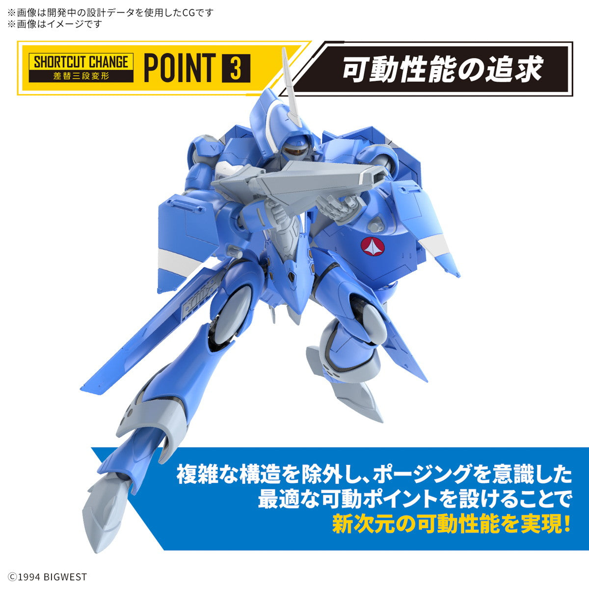 【中古即納】[PTM] HG 1/100 VF-22S シュトゥルムフォーゲルII(マクシミリアン・ジーナス機) マクロス7 プラモデル(5068344) バンダイスピリッツ(2025年6月)