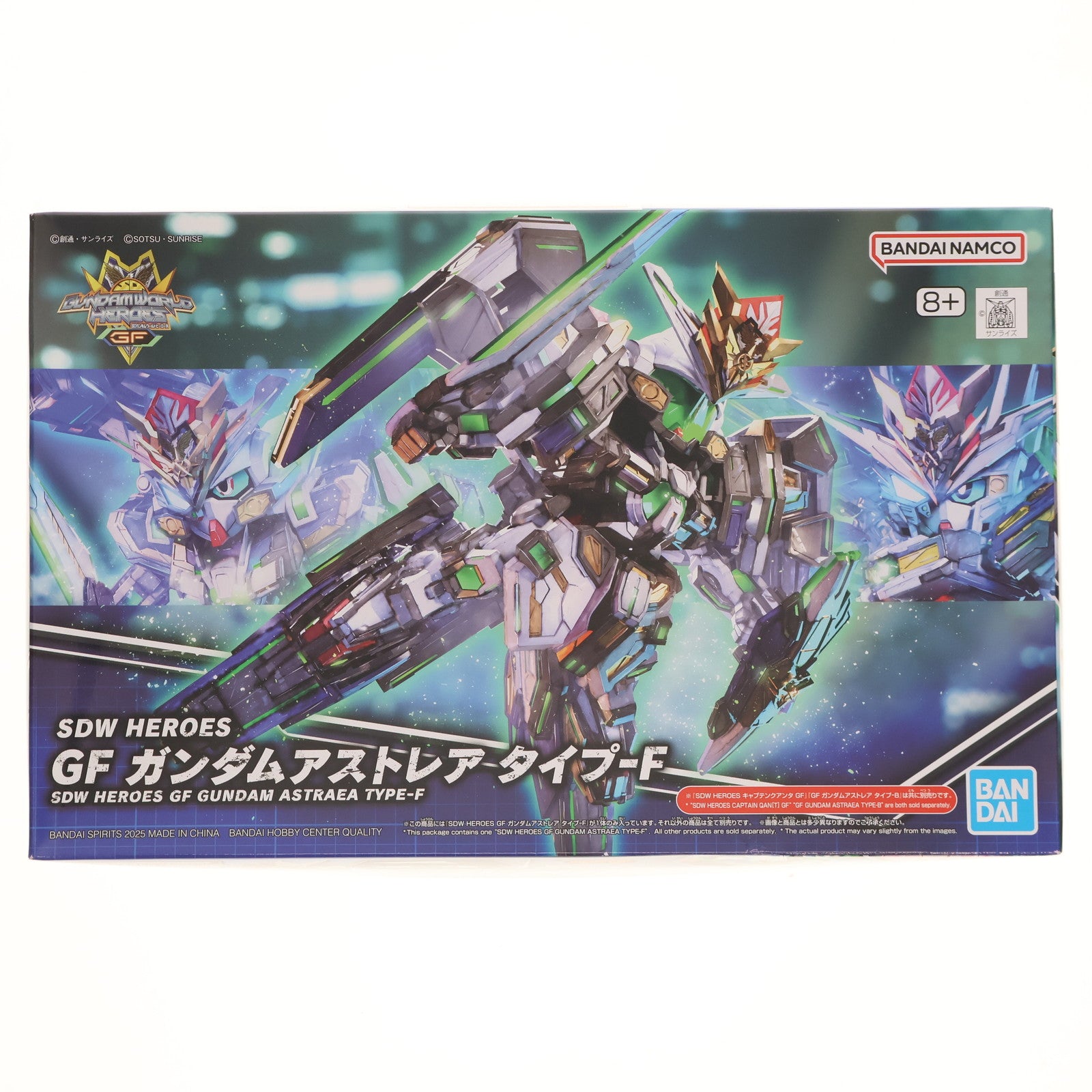 【新品即納】[PTM] SDW HEROES GF ガンダムアストレア タイプ-F SDガンダムワールド ヒーローズ プラモデル(5068365) バンダイスピリッツ(20250322)