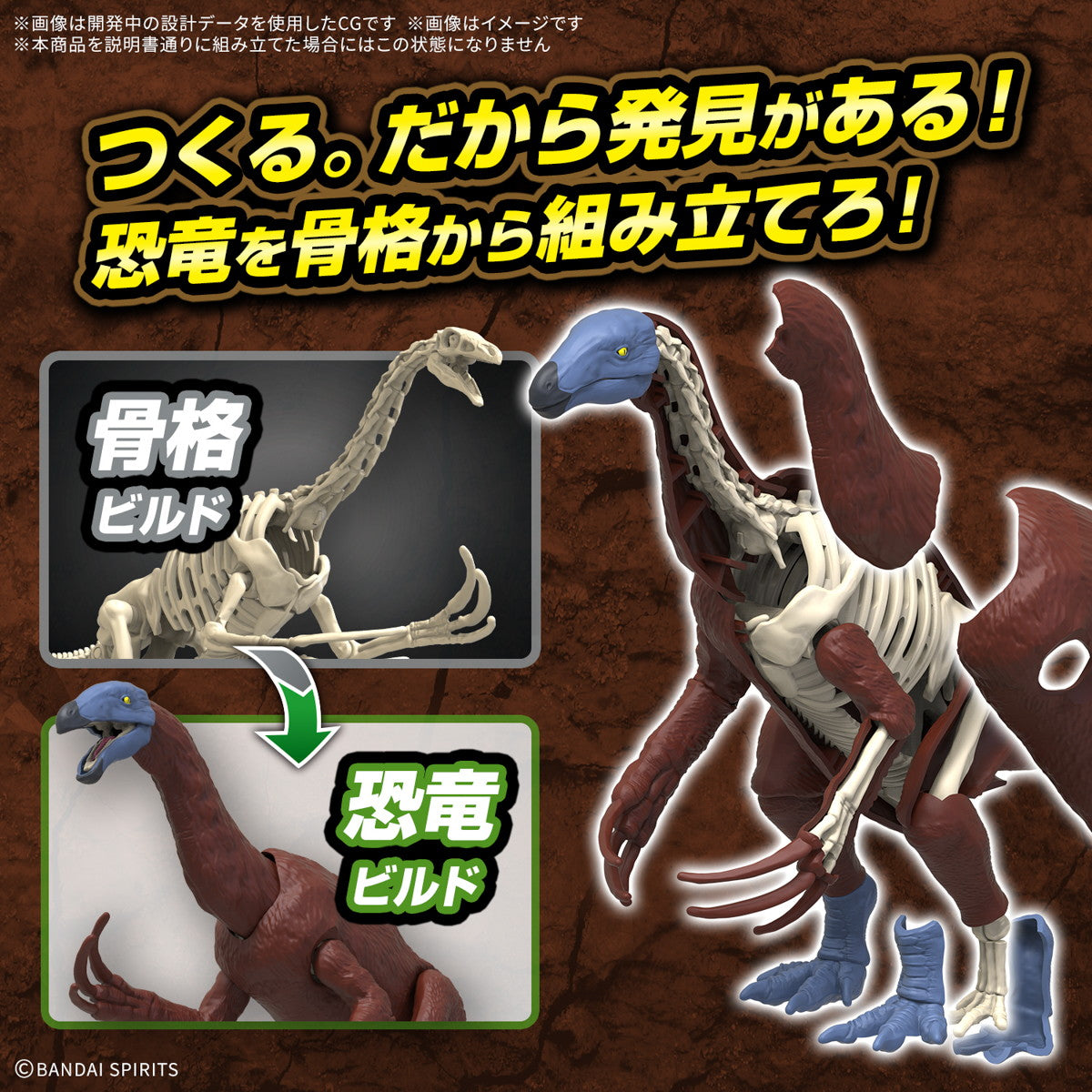 【新品即納】[PTM] プラノサウルス テリジノサウルス プラモデル(5068347) バンダイスピリッツ(20250308)