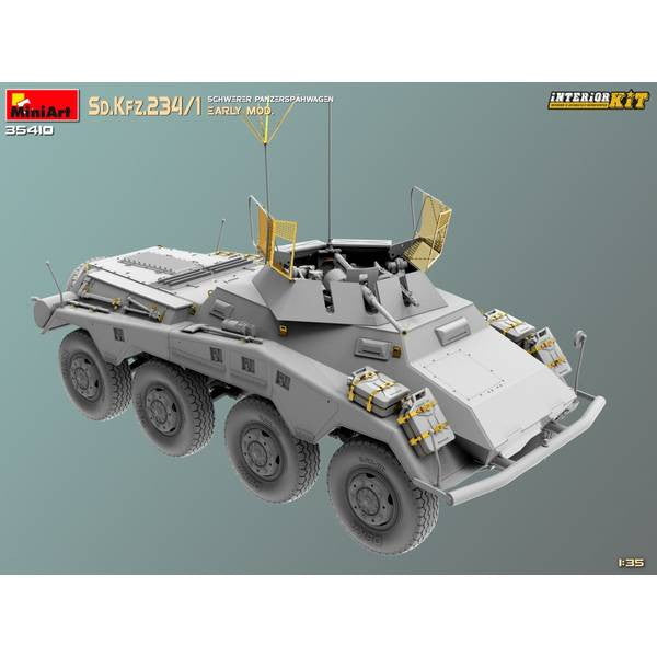 【新品即納】[PTM] 1/35 Sd.Kfz.234/1重装甲兵員輸送車 初期型 インテリアキット プラモデル(MA35410) MiniArt(ミニアート)(20241231)