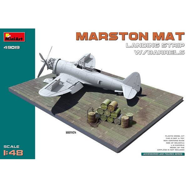 【新品即納】[PTM] 1/48 マーストン・マット 着陸帯 オイル缶12個付 プラモデル用アクセサリ(MA49019) MiniArt(ミニアート)(20241231)
