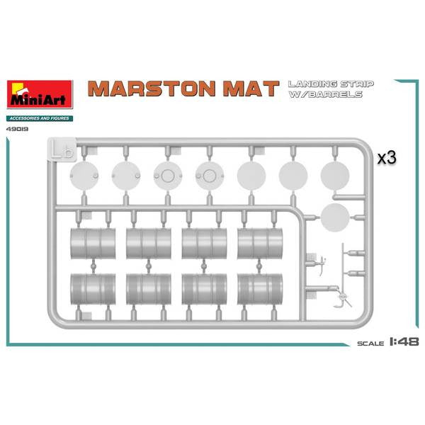 【新品即納】[PTM] 1/48 マーストン・マット 着陸帯 オイル缶12個付 プラモデル用アクセサリ(MA49019) MiniArt(ミニアート)(20241231)