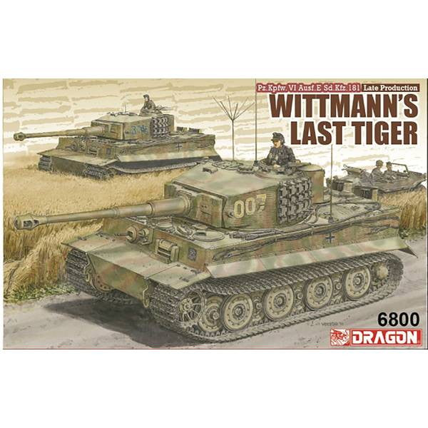 【新品即納】[PTM] 1/35 WW.II ドイツ軍 ティーガーI 後期生産型 ヴィットマン ラストティーガー コーティング付き/マジックトラック/アルミ砲身/3Dプリントマズルブレーキ/フィギュア4体/戦車兵アクリルスタンド付属 豪華仕様 プラモデル(DR6800A) DRAGON(20241120)