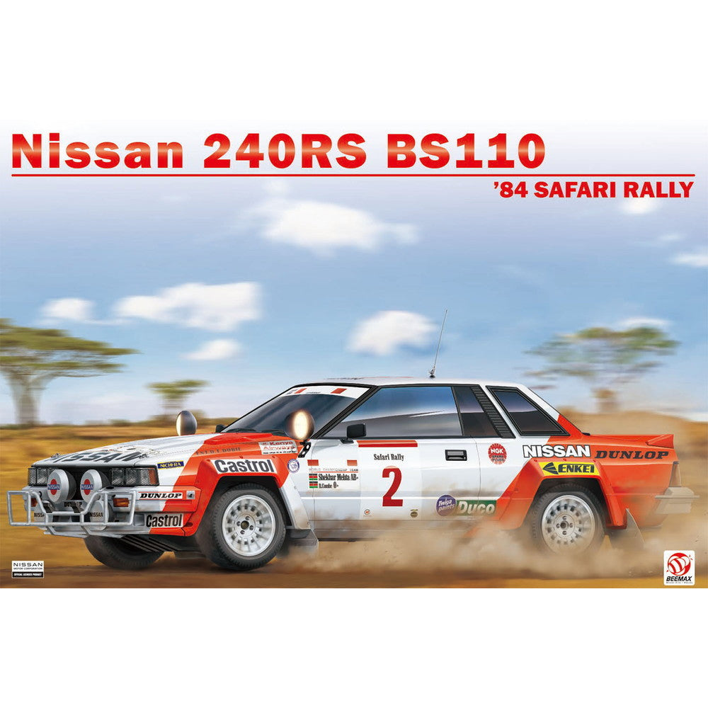 【中古即納】[PTM] (再販)1/24 ニッサン 240RS BS110 1984 サファリラリー プラモデル(BX24041) プラッツ/BEEMAX(20240810)