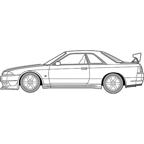 【新品即納】[PTM] 1/24 湾岸ミッドナイトシリーズ No.6 日産 スカイライン GT-R(R32)友也(ともや) プラモデル(172033) フジミ模型(FUJIMI)(20241117)