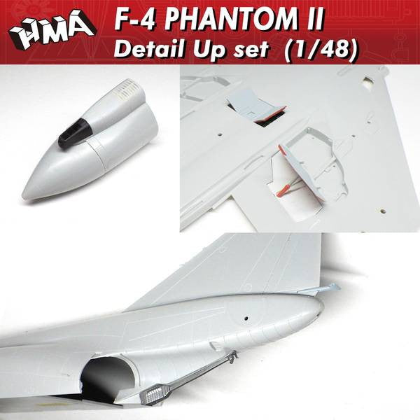 【新品即納】[PTM] 1/48 F-4ファントム2ディテールアップセット プラモデル用アクセサリ HMA GARAGE(エイチエムエーガレージ) (20241031)