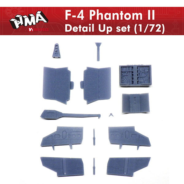 【新品即納】[PTM] (再販) 1/72 F-4ファントムIIディテールアップセット プラモデル用アクセサリ HMA GARAGE(エイチエムエーガレージ) (20241031)