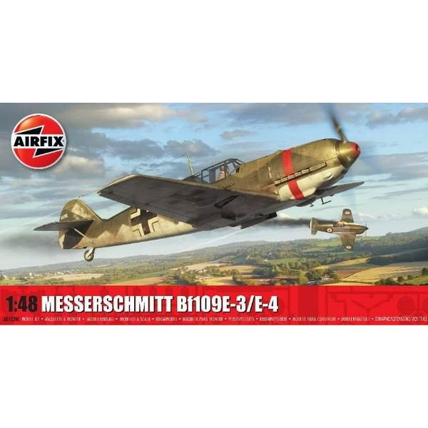 【新品即納】[PTM] 1/48 メッサーシュミット Bf109E-3/E-4 プラモデル(X-5120C) AIRFIX(エアフィックス)(20250228)