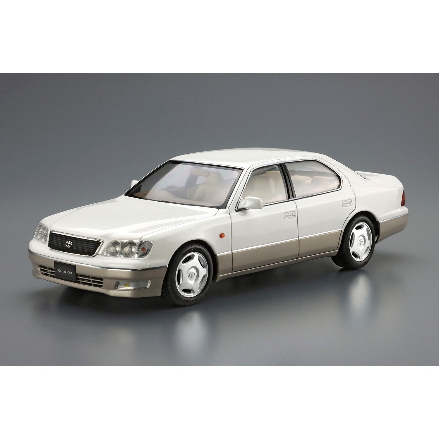 【新品即納】[PTM] (再々販) ザ・モデルカー No.21 1/24 トヨタ UCF21 セルシオ C仕様 '98 プラモデル(063002) アオシマ(20250930)