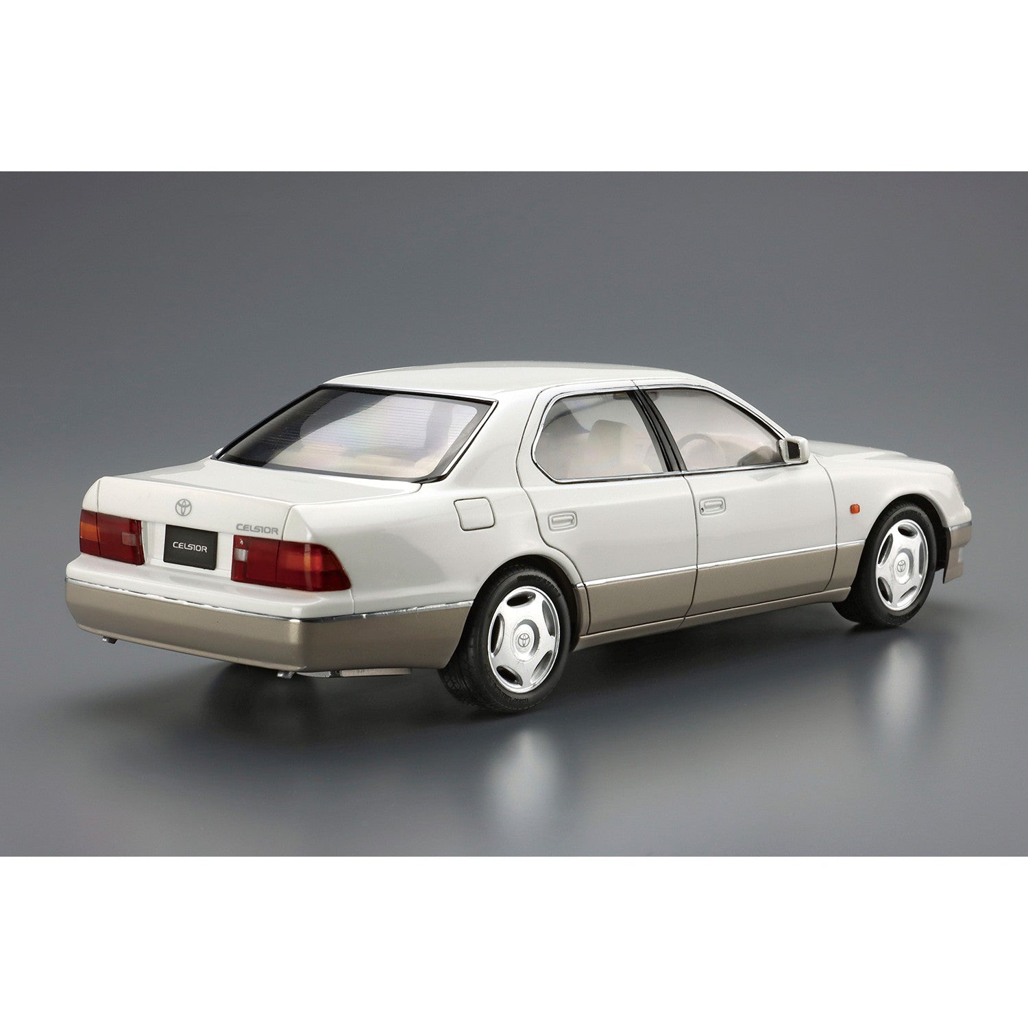 【新品即納】[PTM] (再々販) ザ・モデルカー No.21 1/24 トヨタ UCF21 セルシオ C仕様 '98 プラモデル(063002) アオシマ(20250930)