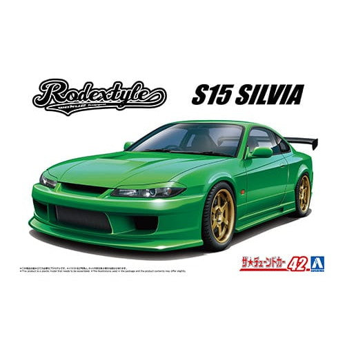 【中古即納】[PTM] (再々販) ザ・チューンドカー No.42 1/24 ロデックスタイル S15 シルビア '99(ニッサン) プラモデル(068793) アオシマ(20251016)