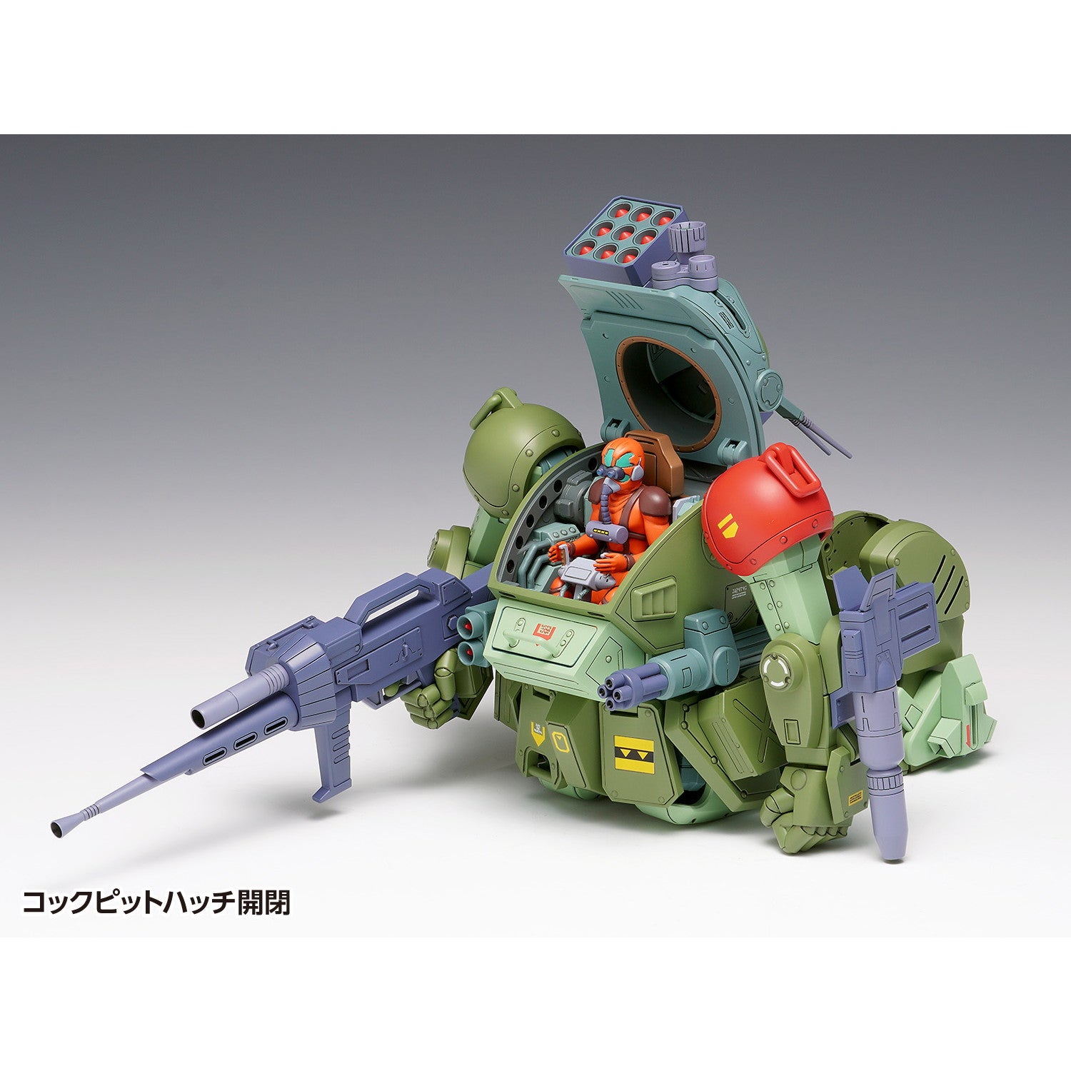 【新品即納】[PTM] 1/24 スコープドッグ レッドショルダーカスタム 装甲騎兵ボトムズ プラモデル(BK-181) ウェーブ(WAVE)(20241221)