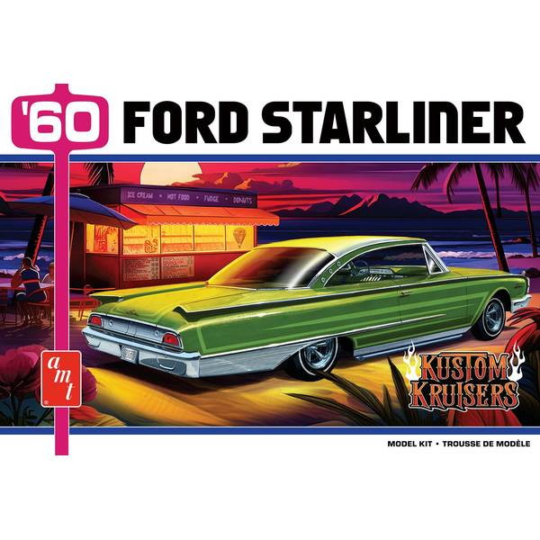 【新品即納】[PTM] カスタムクルーザーシリーズ 1/25 1960 フォード スターライナー カスタム プラモデル(AMT1472) AMT(20241130)