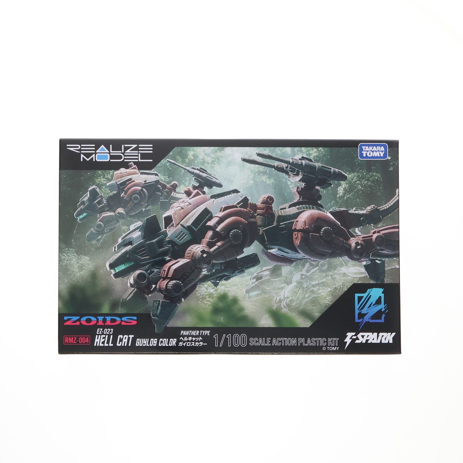 【新品即納】[PTM] (再販) T-SPARK リアライズ 1/100 RMZ-004 ヘルキャット ガイロスカラー ZOIDS(ゾイド) プラモデル タカラトミー(20260731)